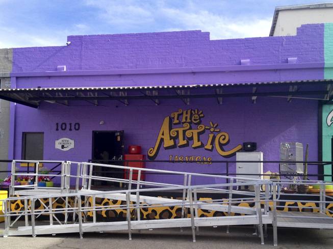 The Attic located in Downtown Las Vegas specializes in selling vintage clothing and novelty items.